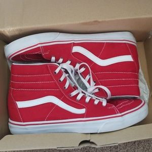 Sk8-HI Red Vans